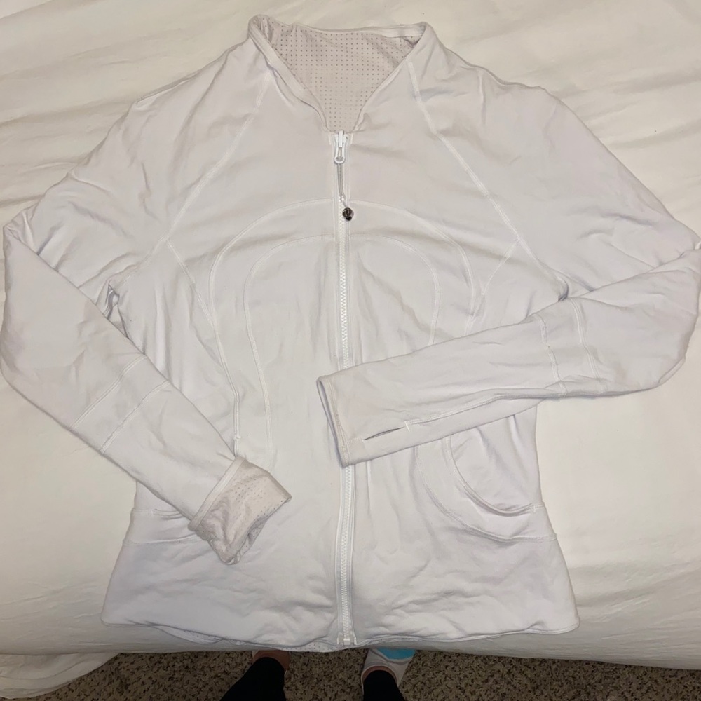 Reversible Women’s Lululemon White Jacket